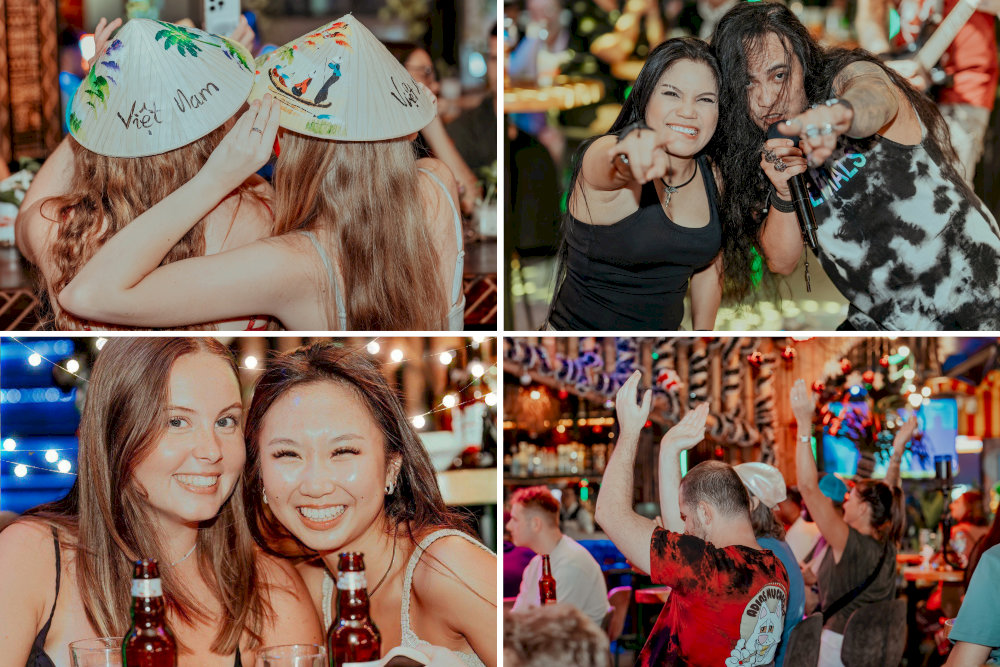 Revel in electrifying Rock’n’Roll, and embrace the unstoppable rhythm of Saigon’s nightlife